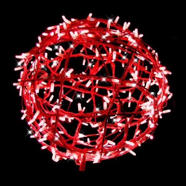 SATURN - Sphère ø40cm230V Rouge pétillant - Festilight 98604-AWP2-Z