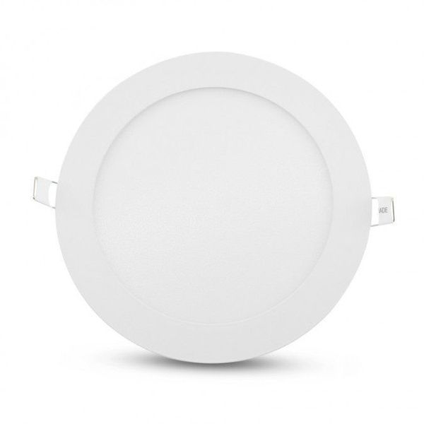 [FR-06411] Luminaire  Downlight LED encastrable rond blanc 12w 4000K