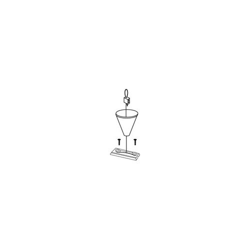 [RAIL-1296N] Luminaire  Suspension Rail 12V noir