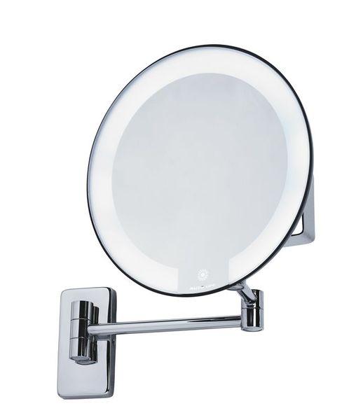 Miroir COSMOS lumineux bras tubulaire - JVD 8661136