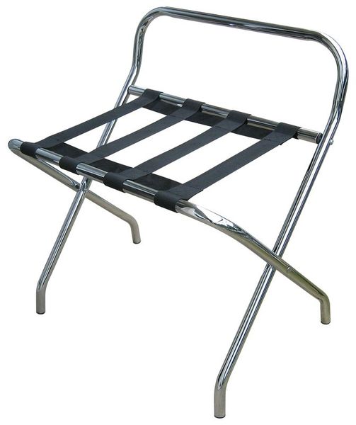 Rack bagage RACK dosseret métal chromé - JVD 866506