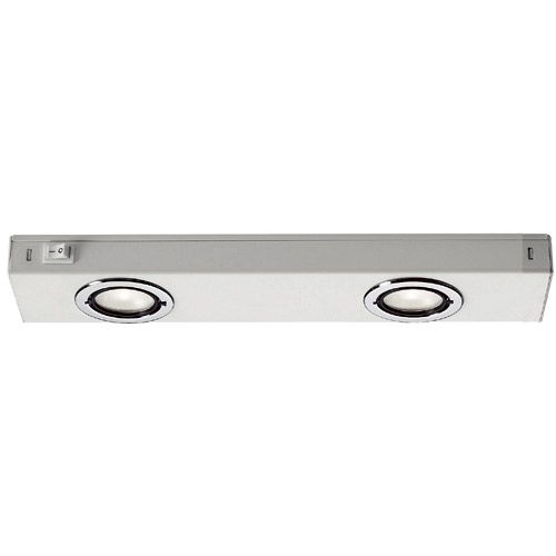 [LK-XFP23-1] Luminaire  Reglette saillie blanc 12V 2x20W
