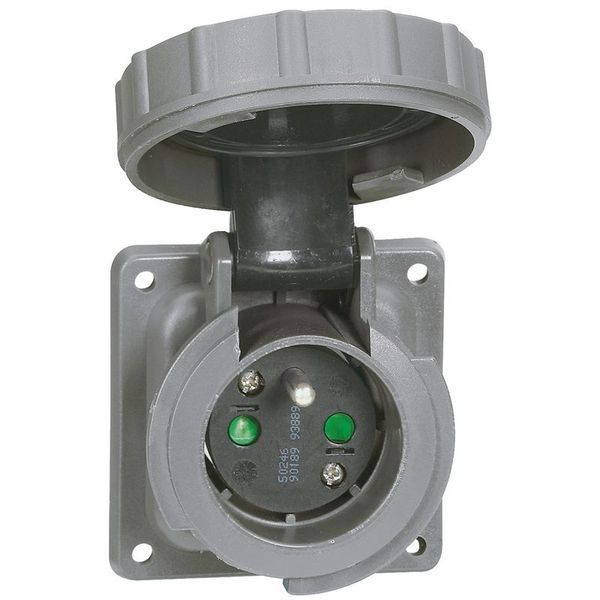 Prise De Courant Fixe 2P+T 250V~ Brochage Domestique Hypra I legrand 053911