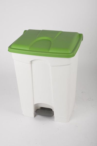 CONTAINER 70L blanc couvercle vert - JVD 8991091