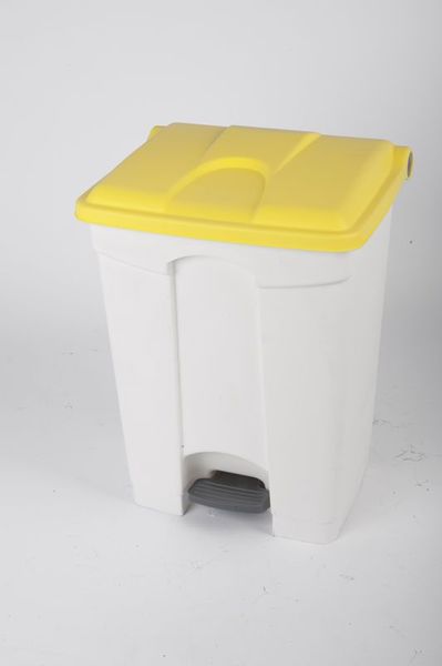 CONTAINER 70L blanc couvercle jaune - JVD 8991094