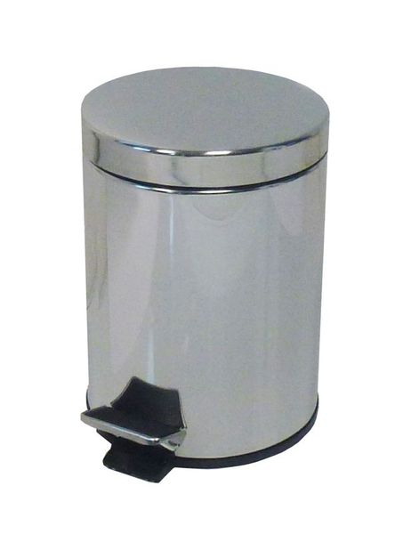 COLLECTEUR à pédale 3L inox miroir - JVD 899435