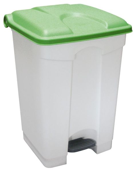 CONTAINER 45L blanc couvercle vert - JVD 899742