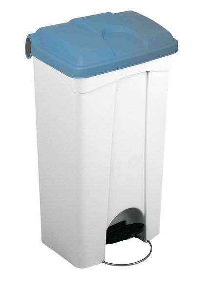 CONTAINER 90L blanc couvercle bleu - JVD 899743