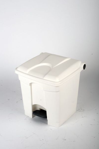 CONTAINER 30L blanc couvercle blanc - JVD 899748