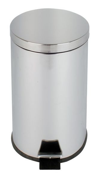 COLLECTEUR à pédale 20L inox miroir - JVD 899821