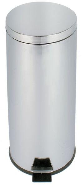 COLLECTEUR à pédale 30L inox miroir - JVD 899998