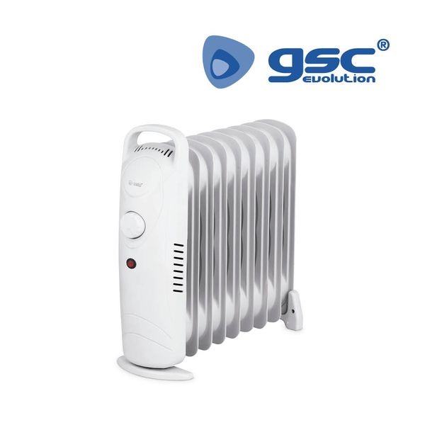 Mini radiateur bain d'huile 9 éléments 1000W | 005101865