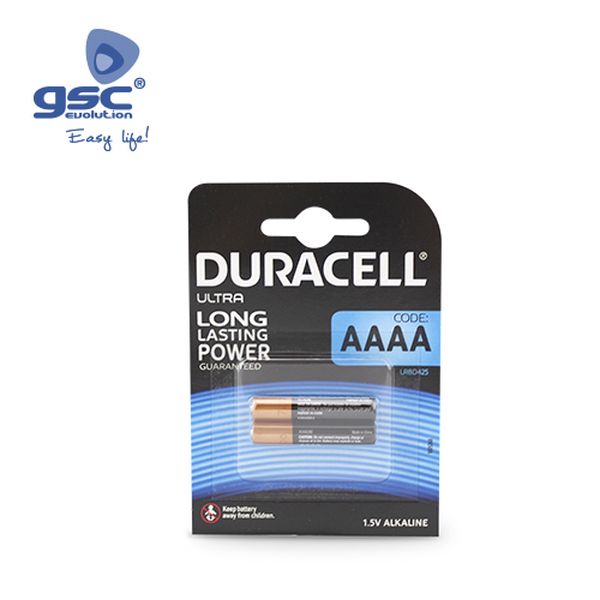 Pile alcaline Duracell M3 AAAA Blister 2 | 009000145