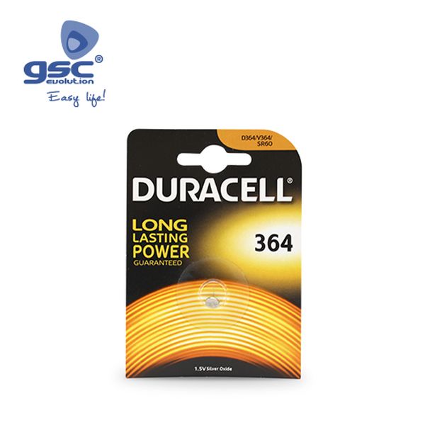 Duracell 364 Blister 1 pile de montre | 009000154