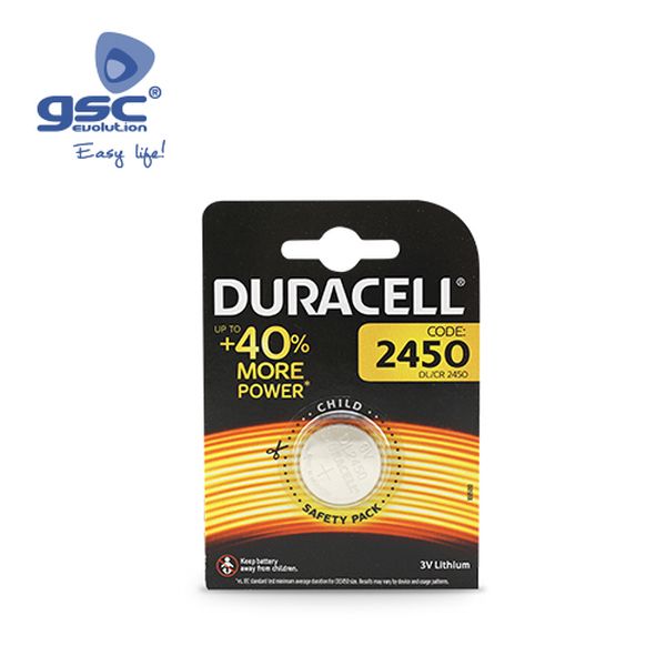 Pile au lithium Duracell DL2450 Blister 1 | 009000152