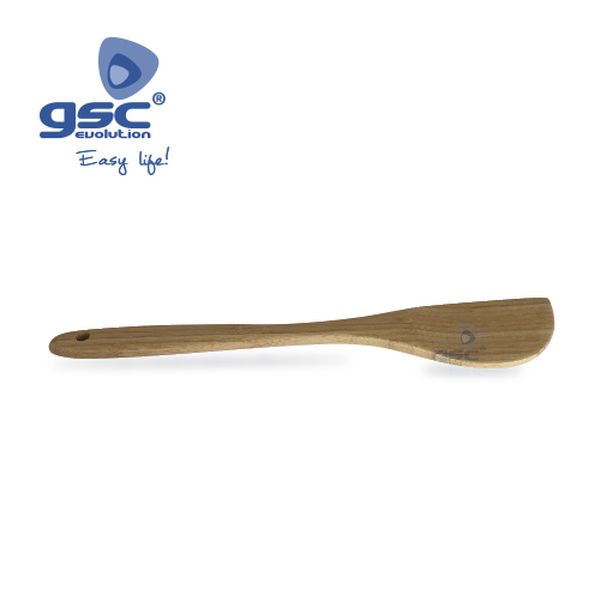 Spatule courbée en bois 30cm | 002703144