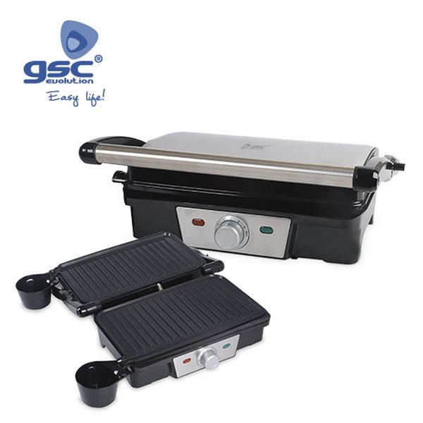 Panini grill - 1500W 27x13 180D | 002703031