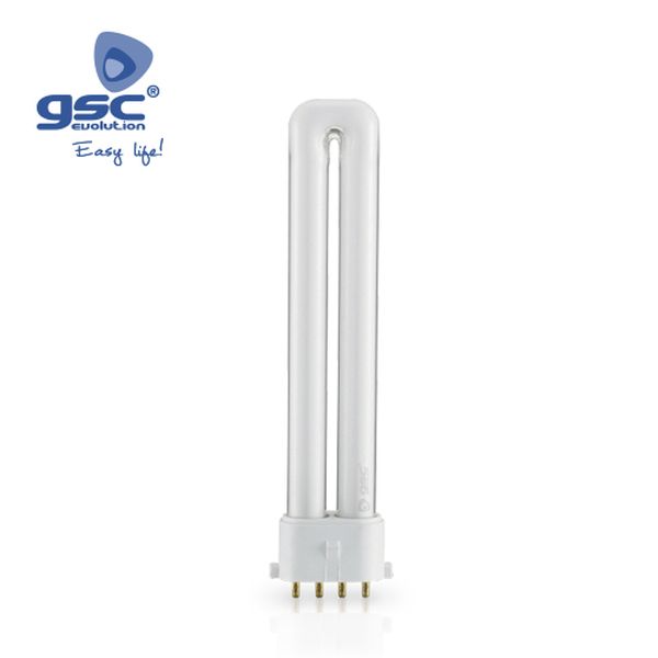 Ampoule basse conso PL 2G7, 9W, 4200K | 002001167