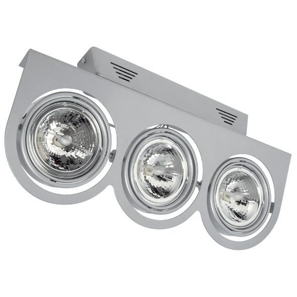 [LK-XF003H] Luminaire  PROJ.ORIENT. 3XAR111 50W+ALIM