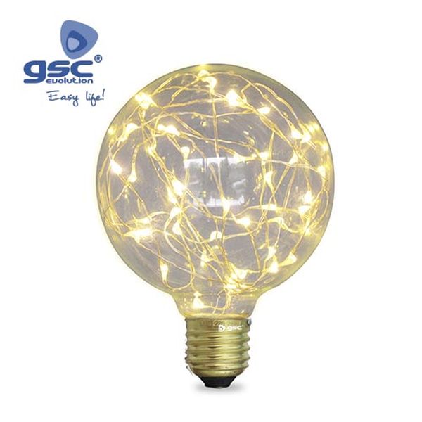 Lampe Starlight deco.globo G95 LED 2W E27 3000K | 002004830