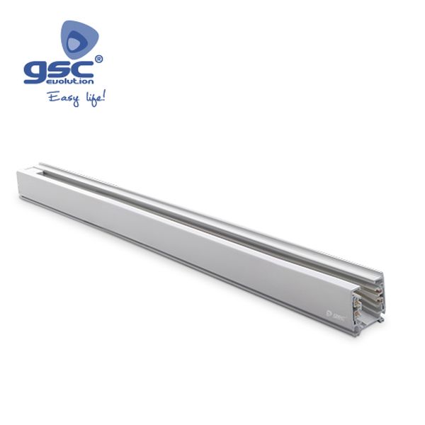 1M 3-way track pour spot LED Blanc | 000705273