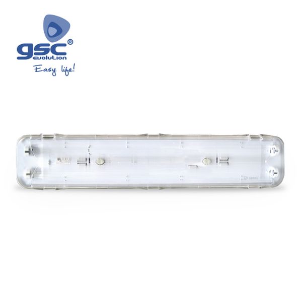 Applique IP65 tube fluorescent 2x18W | 000701163