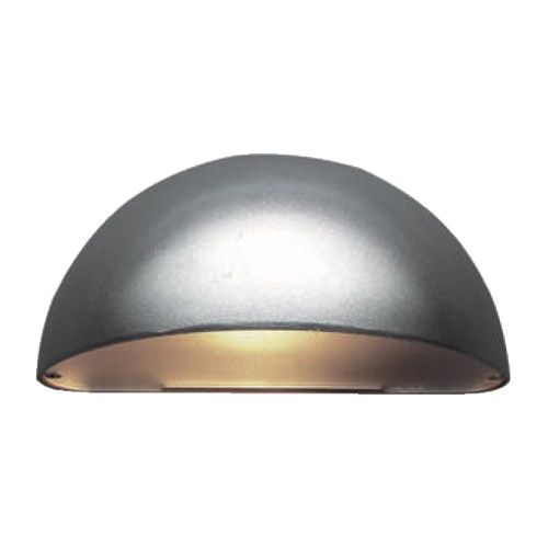 [NOR-12-05] Luminaire  Applique E27 60W 230V Graphite difuseur polycarbonate IP65 CL 1