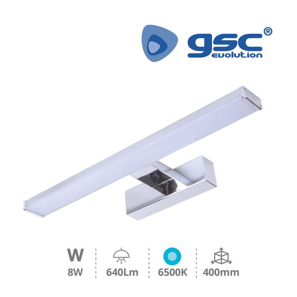 Applique LED Salle de bains 8W 6500K IP44 | 001705233