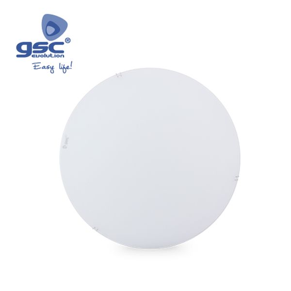 Applique ronde plafonnier Blanc E27 20W(60W) | 000701994