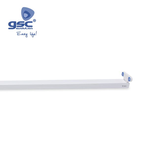 Bande industrielle pour 2 tubes LED 60cm | 000705323