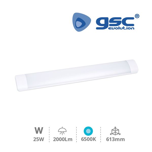 Bande LED électronique Abaw 25W 6500K | 203800001