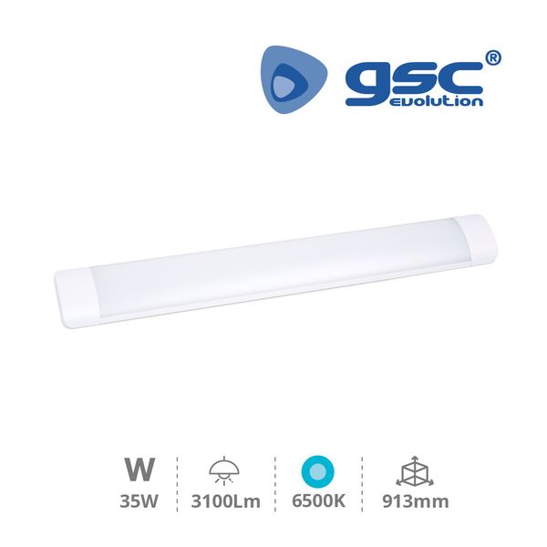 Bande LED électronique Abaw 35W 6500K | 203800003