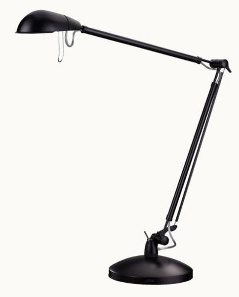 Luminaire  Lampe de bureau noir articule  G6,35 35/50W INTIMUS