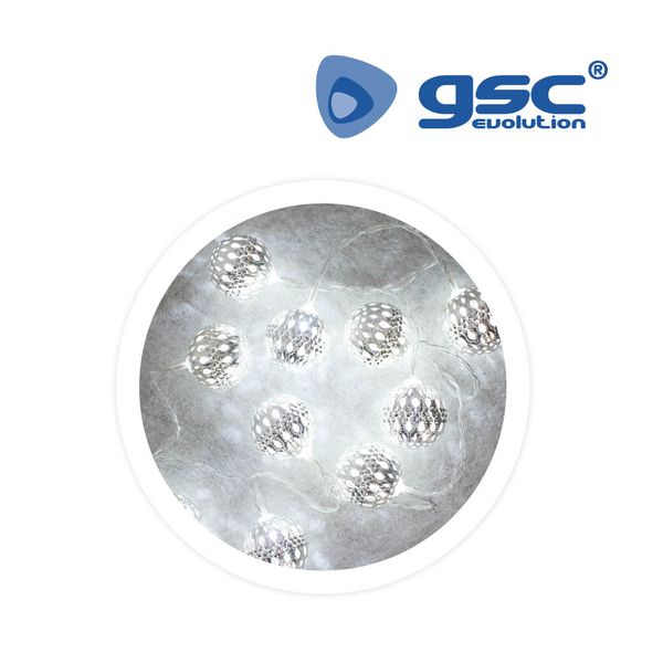 Boules d'argent 1M 2xAA 6000-10000K | 005204457