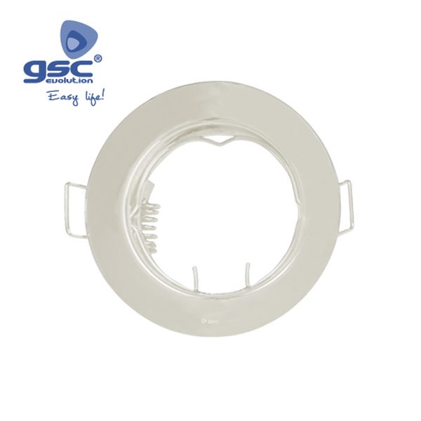 Cercle encastrable rond pour MR16 12V 50W - Blanc | 000700654