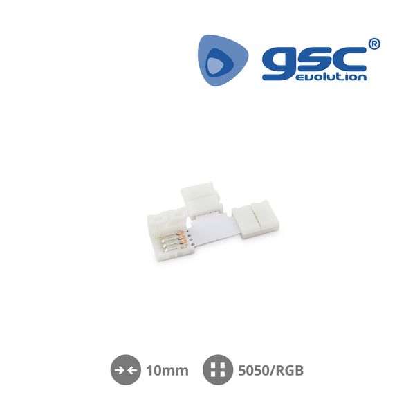 Clip en forme de T de 10 mm SMD5050/RGB | 204005003