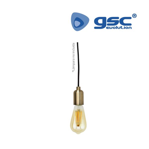 Douille de lampe suspendue E27 1M Vieil or | 000705238