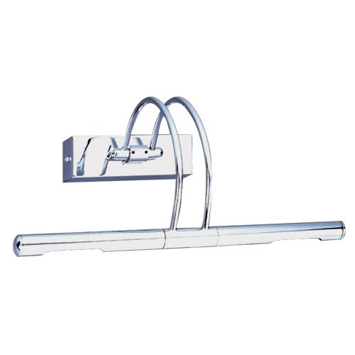 Luminaire Applique chromé 2x50W Gy6,35 230V transformateur incorporé