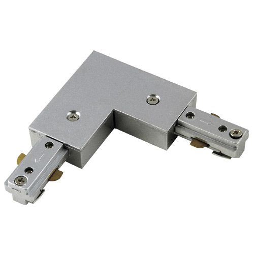 [RAIL-210G-6] Luminaire  Coude 90° gris 1 allumage