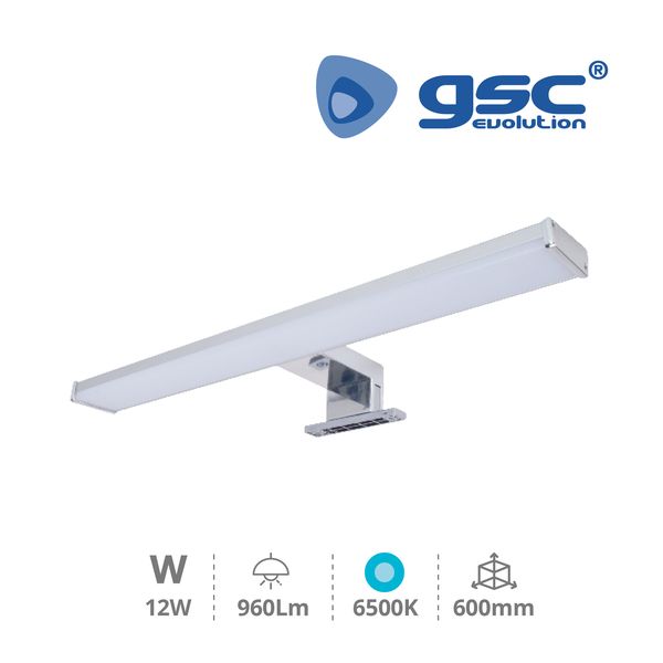 Lampe de bain LED Chennai 12W 6500K IP44 | 001705232