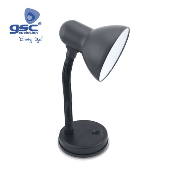 Lampe de bureau à poser- E27 Max. 40W - Noir | 001900414