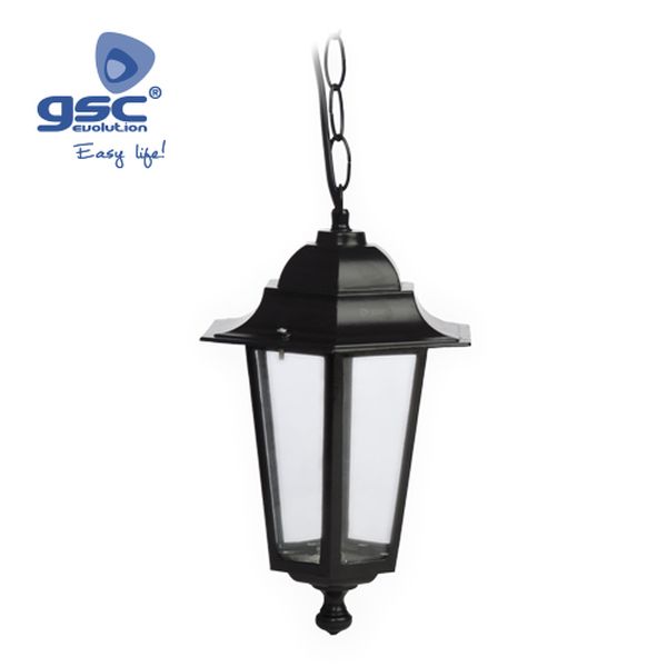 Lanterne suspendue de jardin aluminium E27 60W - N | 000701858