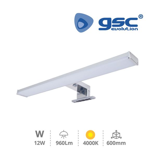 Luminaire de salle de bains Chennai 12W 4000K IP44 | 203800024