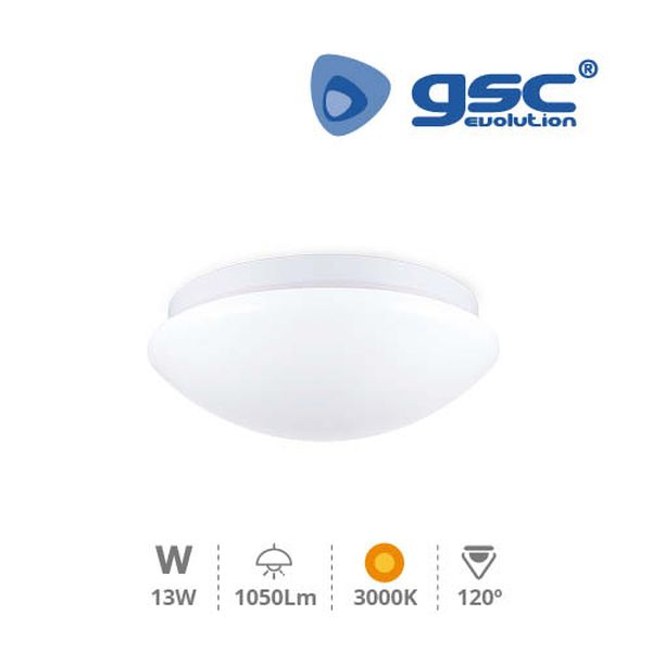 Plafonnier de LED rond Ø260 12W 3000K | 000702151