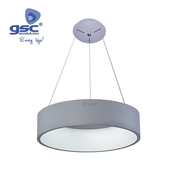 Plafonnier LED Arum 42W 3000K Gris | 000704777