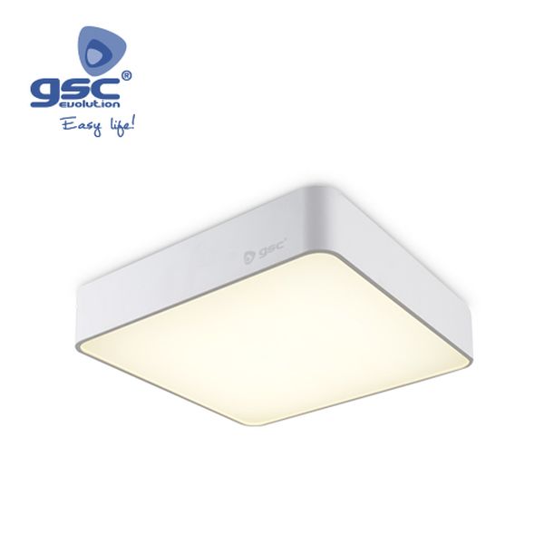 Plafonnier LED carré 72W 3000K | 000704792