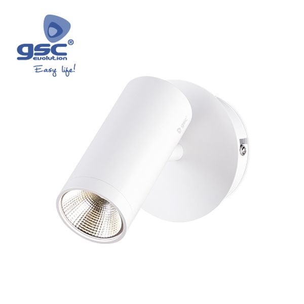 Plafonnier simple GU10 Max.60W Blanc | 000705200