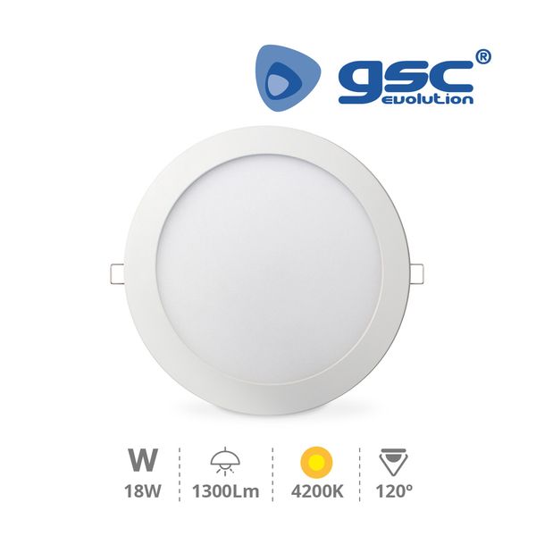 Spot encastré Olimpia 18W 4200K Blanc | 000705353