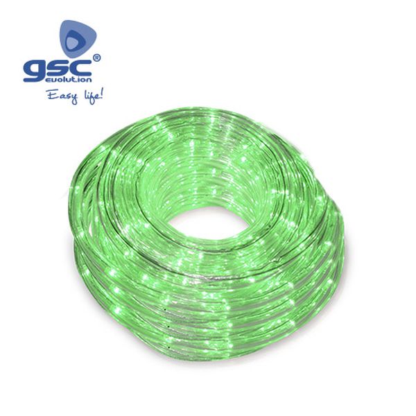 Tube flexible LED 48M lumière verte IP44 | 005204442