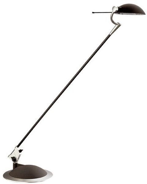 Luminaire Lampe de bureau noir articule transfo. 230/12V G6 35 50W INTIMUS